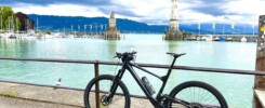 Hafen Lindau am Bodensee - Start des Bodensee-Königssee-Radwegs